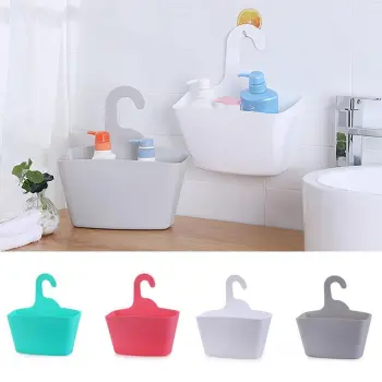 Portable Kitchen Bathroom Desktop Plastic Storage Hanging Bag Multi-layer Shower Organizer