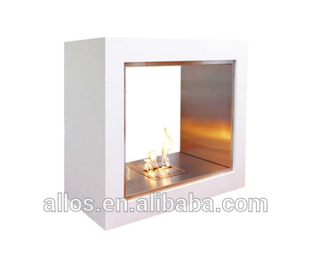 Bio ethanol indoor free standing fireplace
