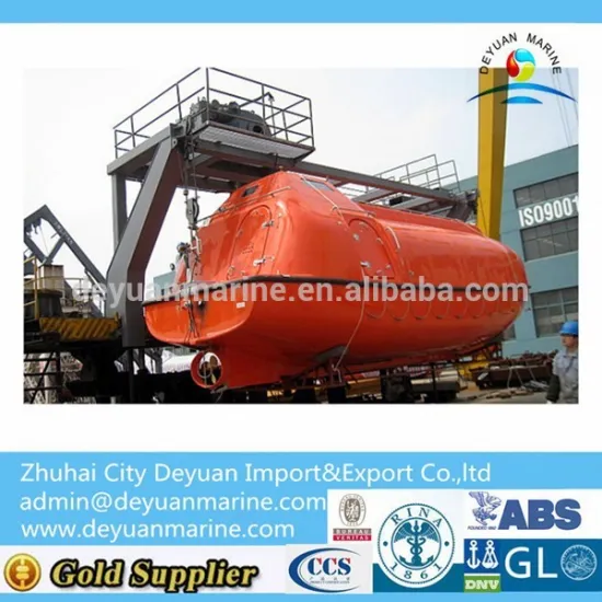 6M Totally Enclosed Lifeboatwith Davit