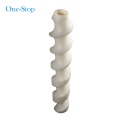 Reinforced nylon screw pusher screw