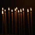 Organic Pure Beeswax Birthday Orthodox Church Candles