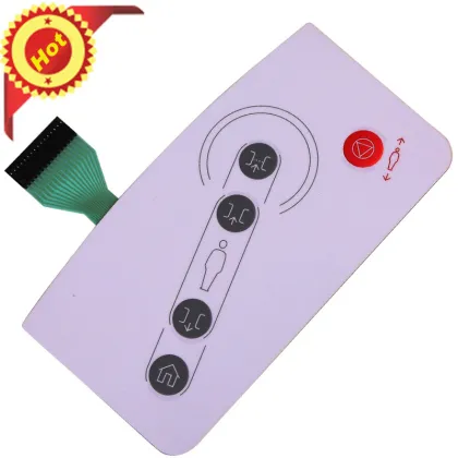 Custom PC 3M Adhesive Graphic Overlay