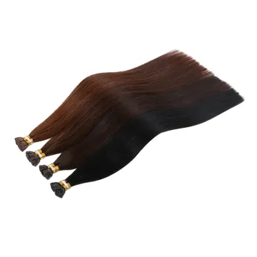 Harmony Factory Wholesale flat tip indian hair extensions prebonded flat tip iron hair extension making machine