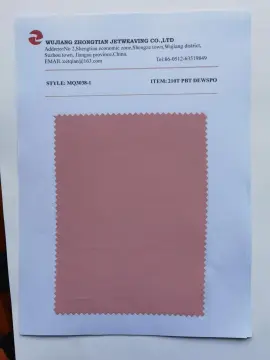 100% Polyester 210T HDTY DEWSPO