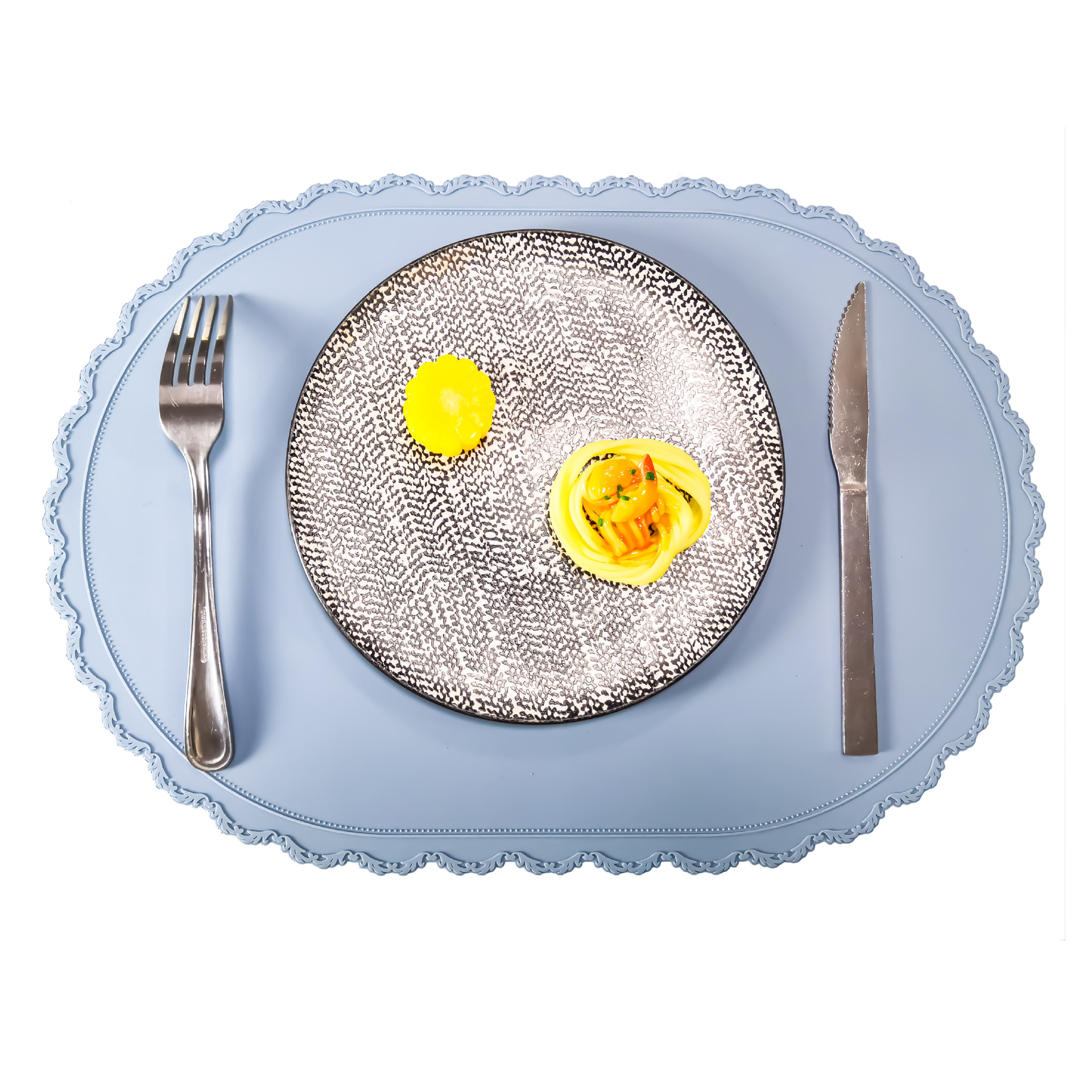 silicone table mat and cup mat set MFZ-I014