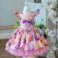 Child Summer Girl Dress 100% Cotton