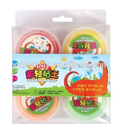 Ultra-light plasticine air dry soft modeling clay for kids art&craft