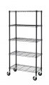 30 na 14 na 60 Black Drut Shelving