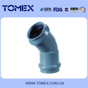 special rubber pvc fittings gas pipe fitting elbow