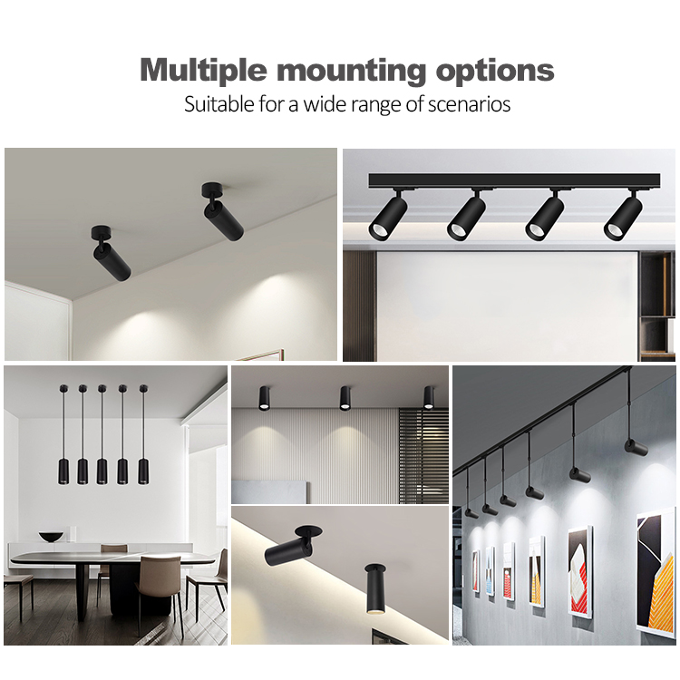 hanging track light