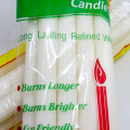 400g Long burning fluted candles to African
