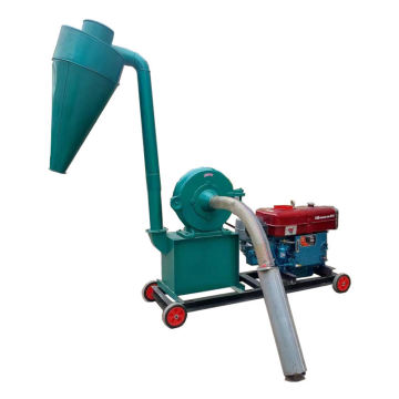 Corn Milling and Grinding Machine: Disk Hammer Mill for Grain Seeds