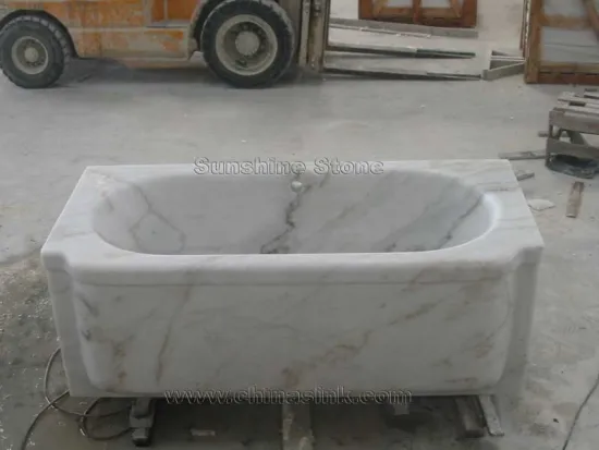 moon white carving bathroom bathtub 73