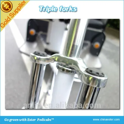 LED lights ESTER bicycle billboard advertising