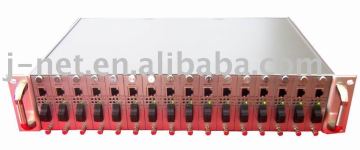 fiber optical transmitter rack mount 16