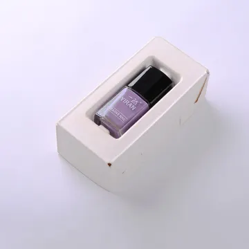 Recyclable paperboard for cosmetic nail polish oil