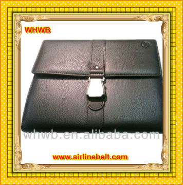 Premium airplane seatbelt buckle notebooks
