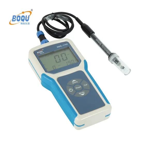 BOQU DDS-1702 Portable Conductivity Meter for Bio-Medicine and Sewage Treatment