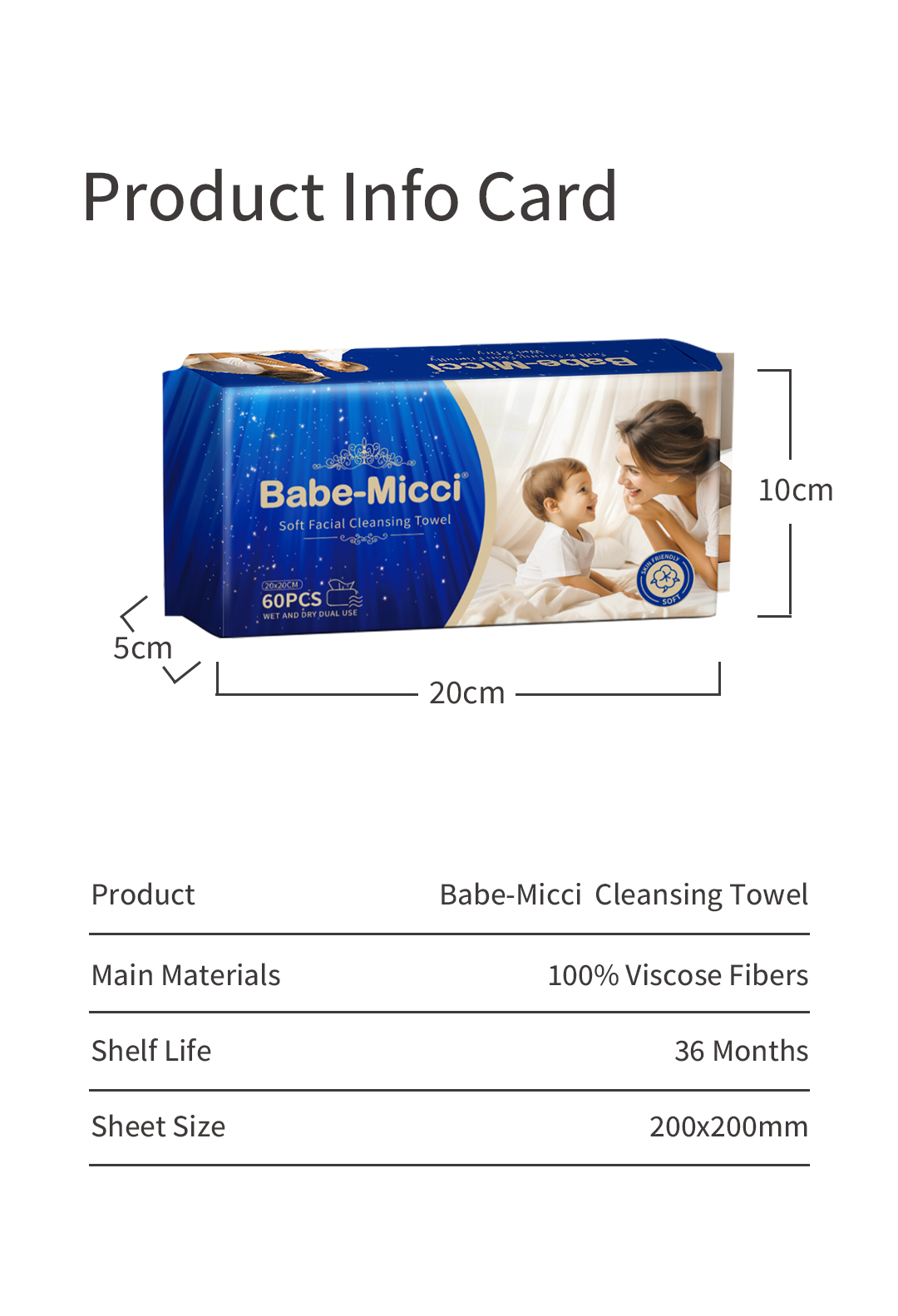 Zero Additives Baby Wipes for Newborns and Toddlers