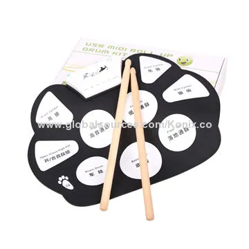 Konix Silicone Roll-up Drum Kit for Children