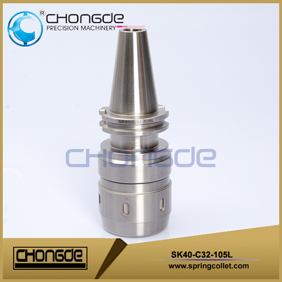 Mandril de fresado de gran potencia de la serie CNC SK40 SK50 de alta precisión