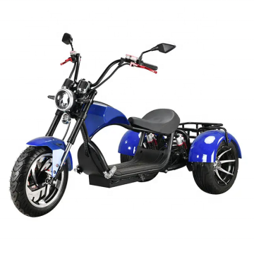 Magazzino US/UE: scooter elettrico a 3 ruote Citycoco 1000W con grandi pneumatici