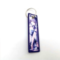 Keychain de sublimació a doble cara personalitzada per a l'anime d'etiqueta jet