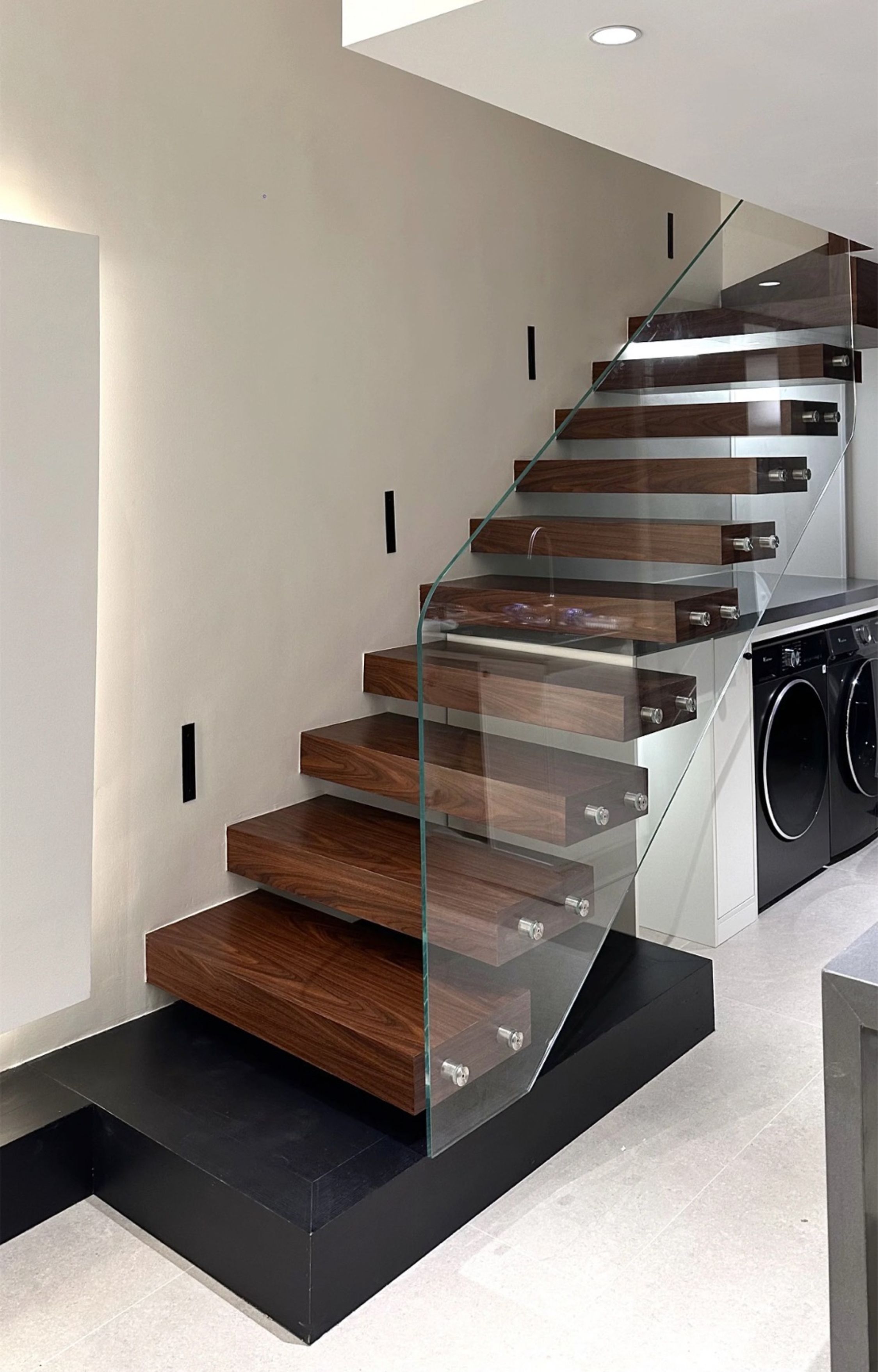 Solid Advertising screw for Stair glass handr