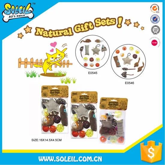 Exquisite Funny Cat Toy Pet Gift Set For Sale
