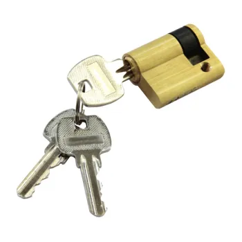 Brass Zinc Foshan Factory Mortise Door Lock Cylinders - Off Center DDB01