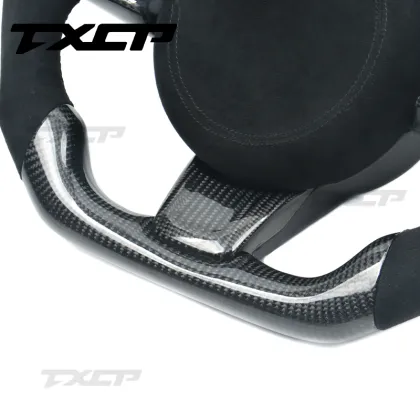 Fit For Jaguar E-PACE XE XEL XFL XJ F-TYPE XF F-PACE Ftype Carbon Fibre Steering Wheel