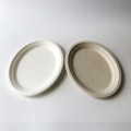 12.5 inch big bagasse plate Φ320x255mm