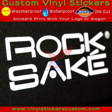 S44 vinyl waterproof custom car stickers