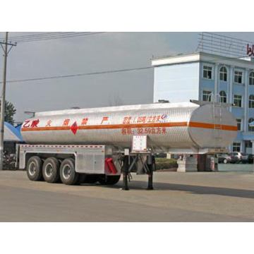 Tri-axle 11m Chemical Liquid Transportation Semi Trailer