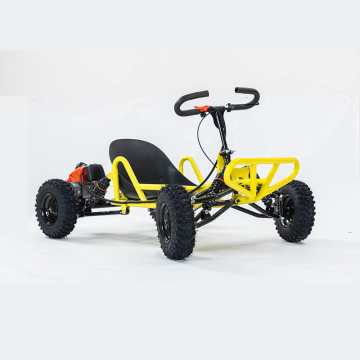 New 90cc Two-Stroke Off-Road Kart All-Terrain Go Kart With Front 2 Shock Absorbers and Rear 2 Shock Absorbers