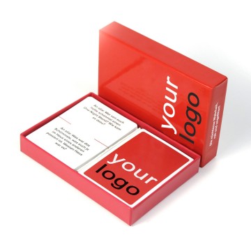 Carte da gioco per la festa per adulti di stampa personalizzata all'ingrosso: gioco e intrattenimento perfetto per bere