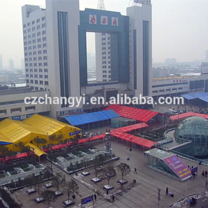 9m Span Outdoor Rainproof Railway/Train Station Tent,Temporary Waiting Hall Tent