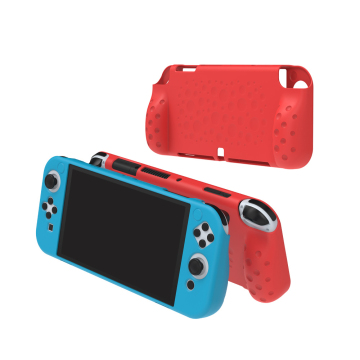 Nintendo Switch OLED (2021) için toptan silikon kasa kabukları