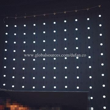 LED Christmas curtain lights, 24V voltage