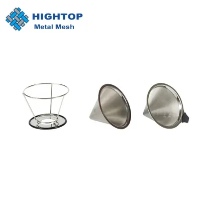 Reusable Stainless Steel Pour Over Coffee Dripper for Chemex, Carafes & Various Coffee Makers