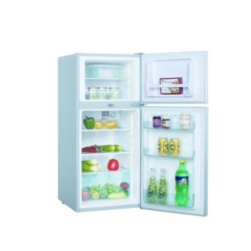 Smad 328L Low Noise Double Door Household Automatic Defrost Top Freezer Refrigerator DDT-125WWU
