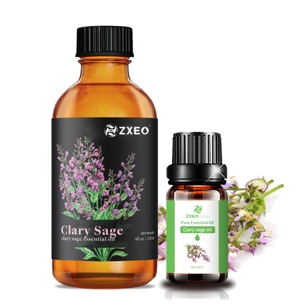 Etiqueta privada Pure Organic Destilled Clary Sage Oil