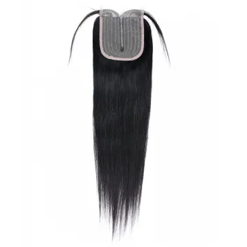 Cheap 10A Nature Color Straight/Body Wave Machine Made 4*4 Lace Closure In Stock ,14-20 Inch,100% Human Hair,Middle Part