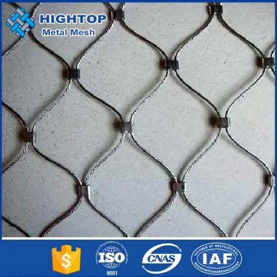 Stainless Steel Wire Rope Mesh Net for decoration made in china