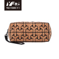 Best Cork Handbags Geometric design cork fashion hand bag Factory