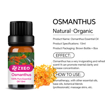 Osmanthus Essential Oil Mumianhua Osmanthus Oil Pure Osmanthus Aromatherapy Oils for Diffuser Soap Candle Making Humidifier