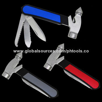 Multifunction Survival Hammers, 139mm Closed Length, Different Colors Available