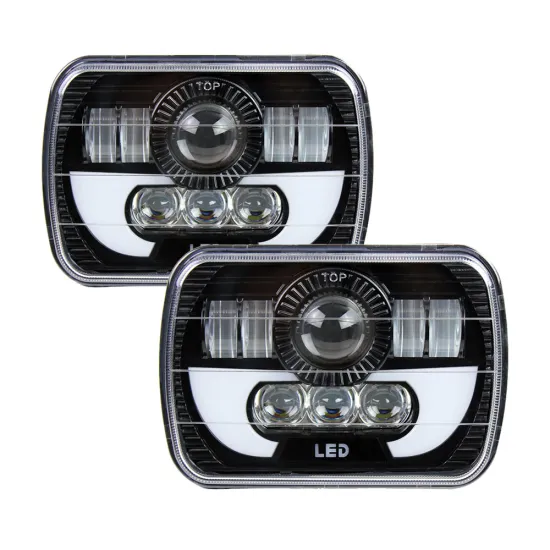 5X7 and 7X6 LED Headlights: Brightest Square Off-Road LED Headlights