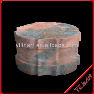 Good Quality Hand Carved Marble Pedestal For Sale (YL-L128)