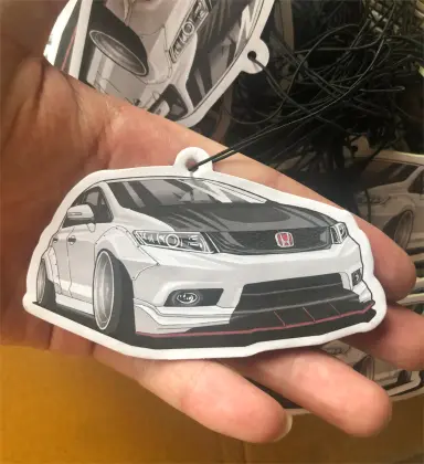 Custom Logo Luxury Car Air Freshener - All Scents Refresh Paper Air Fragrance